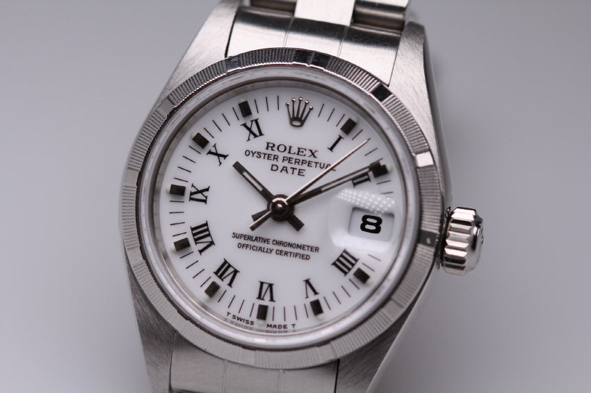 レディースロレックス腕時計ROLEX OYSTER-PERPETUAL DATE 女性用